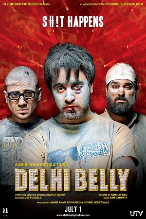  Delhi Belly (2011) Hindi Full Movie 480p [350MB] | 720p [800MB] | 1080p [3GB]